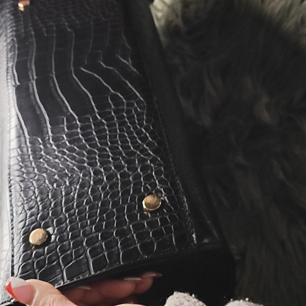 H&M black croc bag - Picture 5 of 11
